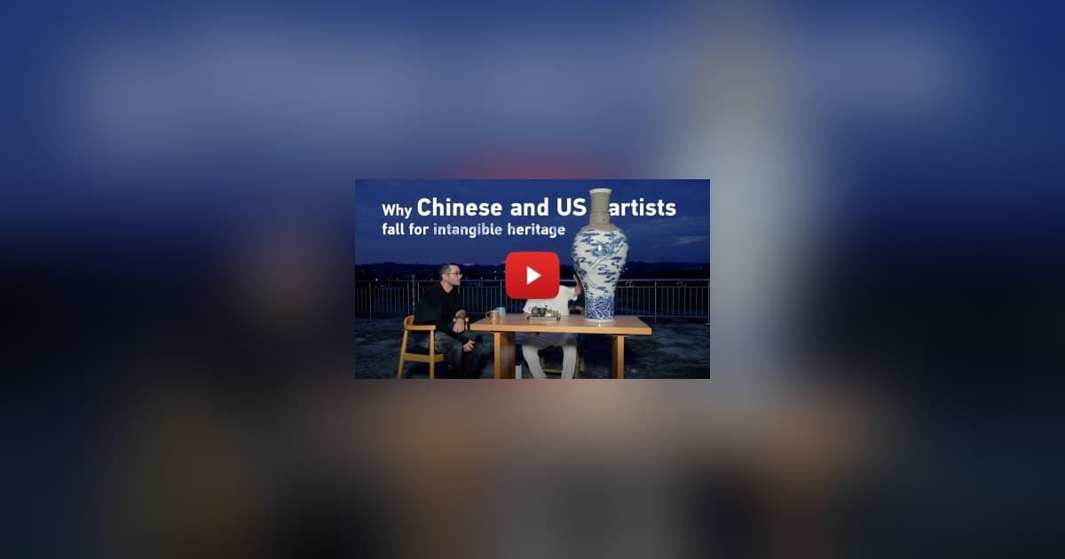 American Artist and Chinese Master Blend 3D Printing with Traditional Porcelain in Jingdezhen