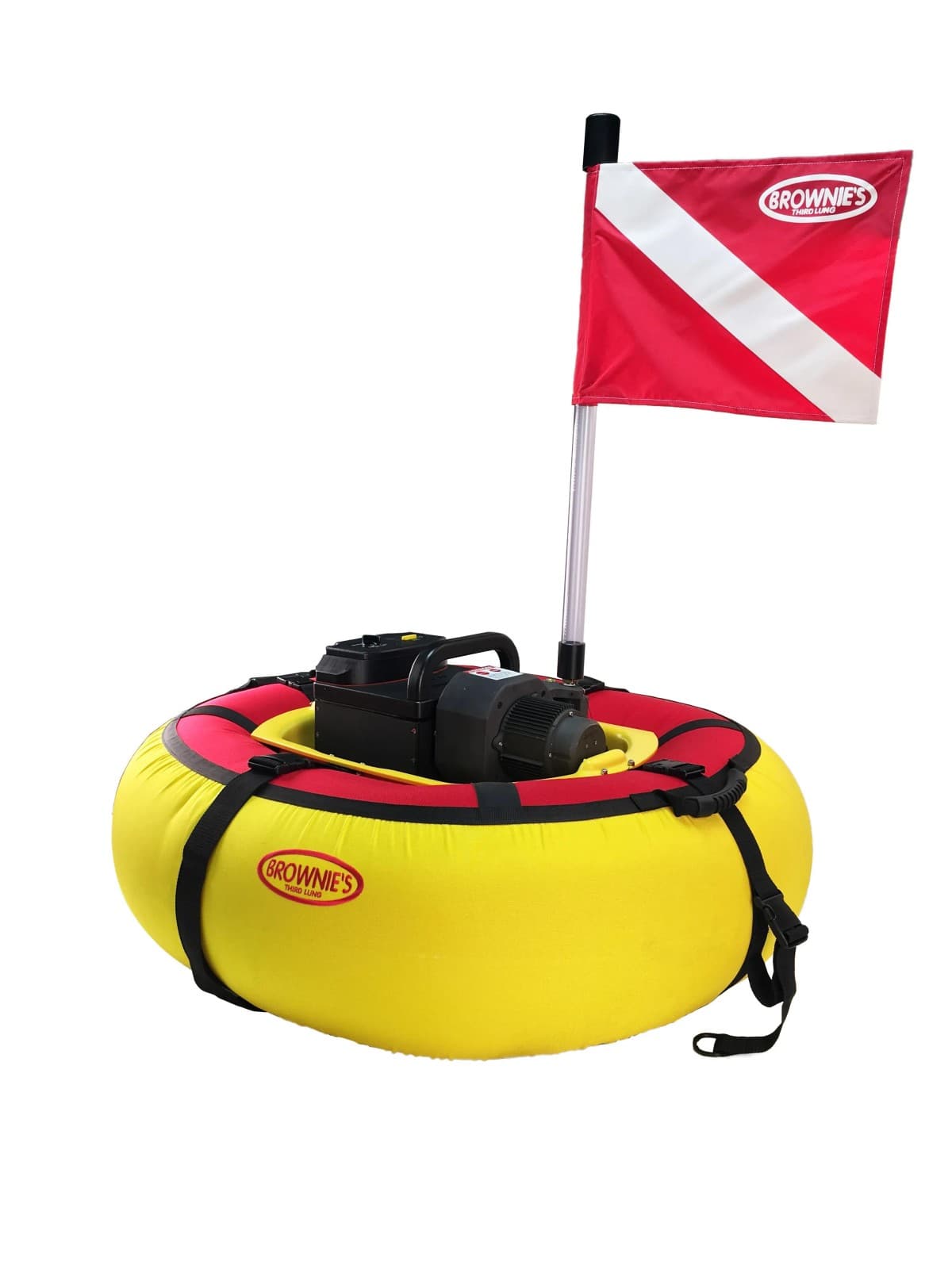 Brownie's THIRD LUNG Sea Lion System Enables Three Divers from Single 18-Pound Battery