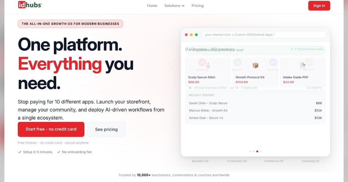 idhubs Challenges Fragmented Software Stacks, Pitches Unified OS for AI Era